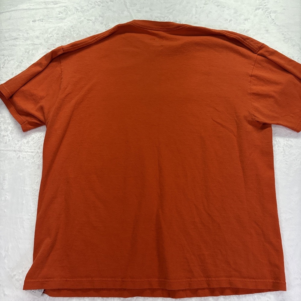 Denver Broncos Football T Shirt Orange NFL Team Apparel Size XL - Picture 8 of 10
